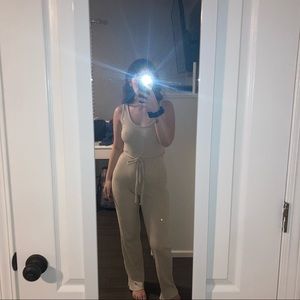 Windsor Soft Cream Jumpsuit